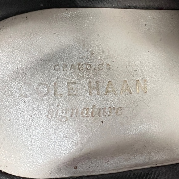 Cole Haan Signature Grand OS Gray Suede Abbot Ankle Booties Size 8 1/2 Women’s - Picture 2 of 9